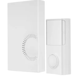 REV Ritter Funk-Gong mit Taster Basic 36 Melodien 200m weiß