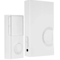 REV Ritter Funk-Gong mit Taster Basic 36 Melodien 200m weiß