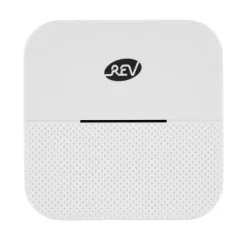 REV Ritter Funk-Gong-Set mit 2 Funk-Gongs & 1 -Taster Orchestra 58 Mel.150m weiß