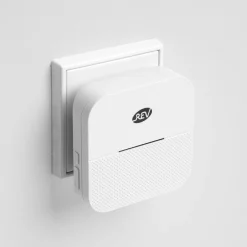 REV Ritter Funk-Gong-Set mit 2 Funk-Gongs & 1 -Taster Orchestra 58 Mel.150m weiß