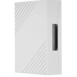 Gong elektromechanisch Rechteck Trafo oder Batterie 2-Klang weiß*REV Ritter Sale