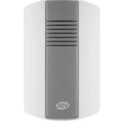 REV Ritter Gong elektronisch Batterie oder Trafo & Batterie 8 Melodie weiß-grau