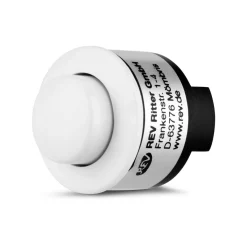 Klingelknopf Einbau 24V 1,5A rund weiß*REV Ritter Online