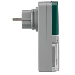 Zeitschaltuhr außen IP44 digital Standard 140 Schaltzeiten grau-grün^REV Ritter Outlet