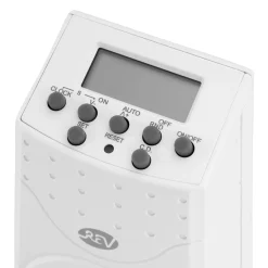 Zeitschaltuhr digital Standard 140 Schaltzeiten weiß^REV Ritter Clearance