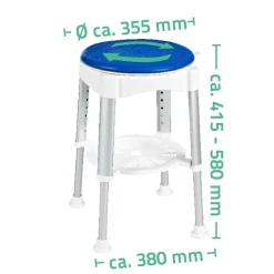 Bad-Hocker höhenverstellbar^Ridder