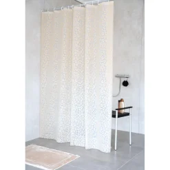 Duschvorhang Folie Pardo ca 180 x 200 cm semitransparent-beige*Ridder Hot