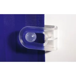 Ridder Duschvorhangklammer Fix It transparent 2 Stück