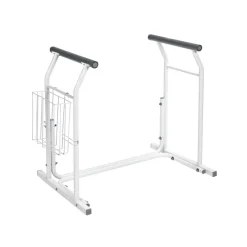 Mobile WC-Aufstehhilfe inkl Ablagekorb weiß^Ridder