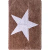 Teppich Star 60 x 90 cm weiß-beige Polyester-Microfaser*Ridder Sale