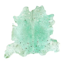 Rindlederteppich Fly 110 Lapisblau/silber*