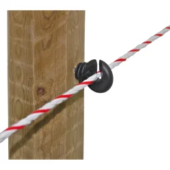 Ringisolator Durchmesser 5,3 mm schwarz 100 Stück