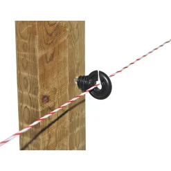 Ringisolator Durchmesser 5 mm schwarz für 10 mm