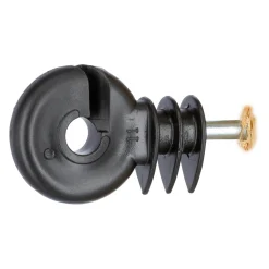 Ringisolator kompakt Durchmesser 6 mm schwarz 25 Stück