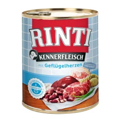 Dose Kennerfleisch Geflügelherzen 800g*Rinti Discount