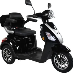 Rolektro E-Dreiradroller „25 V.2“ 1000 W, schwarz