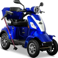 E-Quad 25, Blau, 60V-20Ah Bleigel Akku, 1000 Watt*Rolektro Outlet