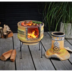 Aztekenofen Cancun ca 37 x 85 cm*Rothmann New