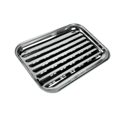 Edelstahl-Grillschale 35 x 25 cm*Rothmann