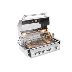 Einbau-Gasgrill Baltimore 4 Plus für Outdoorküchen*Rothmann