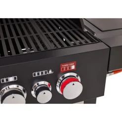 Gasgrillwagen Oregon 4 TurboPlus, 4-Brenner mit SK*Rothmann Hot