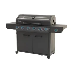 Gasgrillwagen Vulcano 6 Turbo Plus Black Edition^Rothmann Clearance