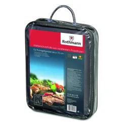 Rothmann Wetterschutzhülle/Regencover für Rundgrills bis 70 cm Durchmesser
