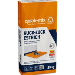 quick-mix Ruck-Zuck Estrich 25 kg