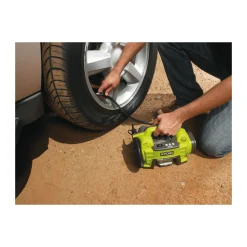 Ryobi Akku-Kompressor R18I-0 ohne Akku und Ladegerät