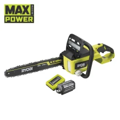 Ryobi Akku-Kettensäge RY36CX40B-160 40 cm inkl 6,0 Ah Akku u Ladegerät