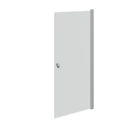 Drehtür 200 x 85-87 cm Eisglas^Scanbad New