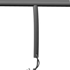 Duschabzieher dunkelgrau mit Silikonhaken^Scanbad Best