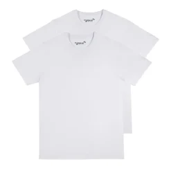 Scheibler Doppelpack T-Shirt weiß Größe M