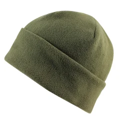 Fleecemütze wendbar oliv-orange Einheitsgröße^Scheibler Discount