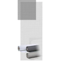 Fliegengitter-Fiberglas 1,2 x 30m silbergrau*Schellenberg Clearance