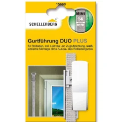 Gurtführung Duo Plus Mini mit Leitrolle inkl Zugluftdichtung*Schellenberg