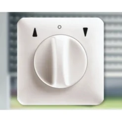 Schellenberg Tast-Rast-Drehschalter Unterputz weiß