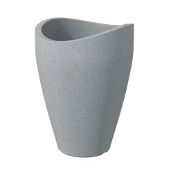 Pflanzgefäß hoch Stony 254 67 cm grau^Scheurich Best