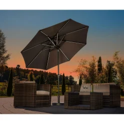 LED-Schirm Blacklight 270/8 anthrazit^Schneider Schirme Sale