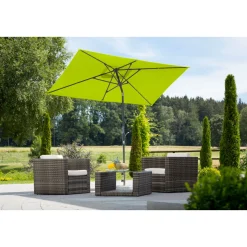 Sonnenschirm Tunis 270 x 150 cm apfelgrün*Schneider Schirme Clearance