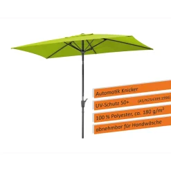 Sonnenschirm Tunis 270 x 150 cm apfelgrün*Schneider Schirme Clearance