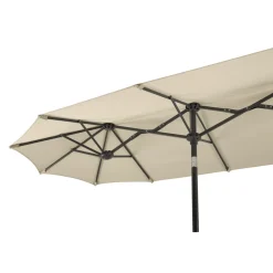 Sonnenschirm Salerno 300 x 150 cm Natur*Schneider Schirme Discount