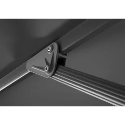 Schneider Schirme Sonnenschirm Rhodos Grande 400 x 300 cm anthrazit