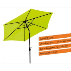 Sonnenschirm Bilbao Durchmesser 220 cm apfelgrün*Schneider Schirme