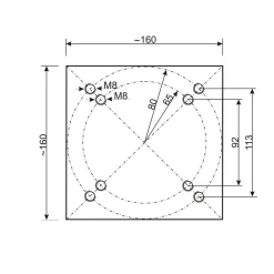 Schneider Schirme Universal-Bodendübel