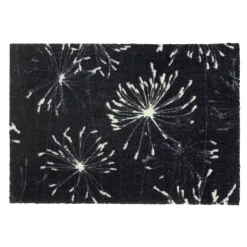 Schöner Wohnen Schmutzfangmatte „Manhattan“, Pusteblume/anthrazit-grau, 67x100 cm*Schöner Wohnen Farbe Hot