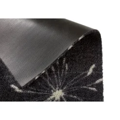 Schöner Wohnen Schmutzfangmatte „Manhattan“, Pusteblume/anthrazit-grau, 67x100 cm*Schöner Wohnen Farbe Hot