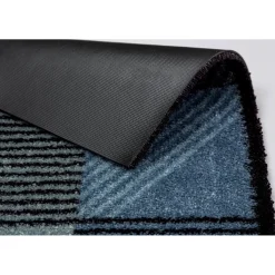 Schmutzfangmatte Manhattan 67x100 cm Geomix polartürkis*Schöner Wohnen Clearance