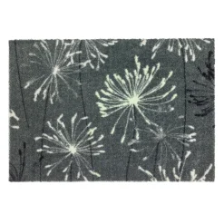 Schöner Wohnen Schmutzfangmatte „Manhattan“, Pusteblume/grau-mint, 67x100 cm^Schöner Wohnen Farbe Outlet