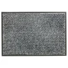 Schöner Wohnen Schmutzfangmatte „Miami“, Punkte silber, 50x70 cm